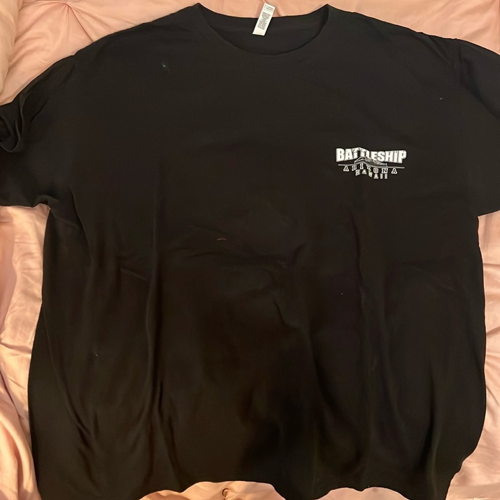 black tee shirt from hawaii